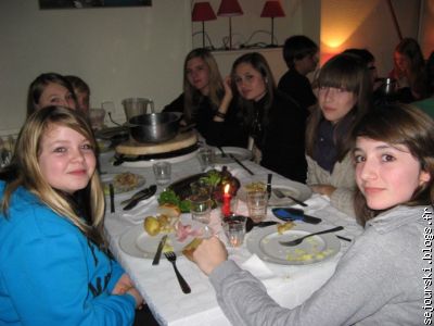 Raclette party des filles ...